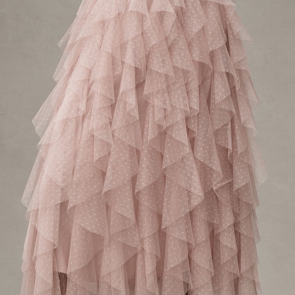 Anthropologie Cheri ruffled tiered skirt - Picture 2 of 6